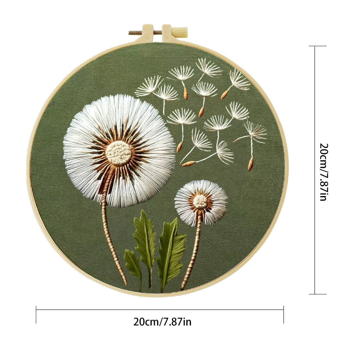 Dandelions DIY Embroidery Kit for Beginners
