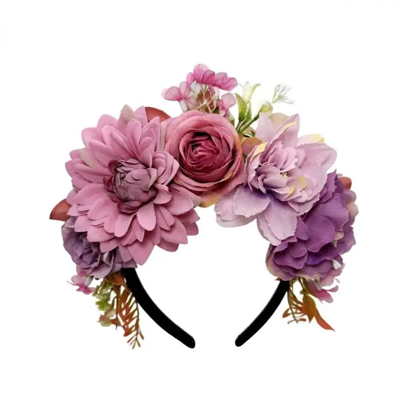 Fabric Flower Goddess Hairbands