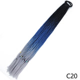 Long Braided Ponytail Hair Extensions 60CM