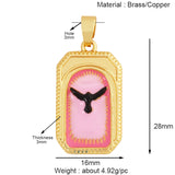 Enamel Heart Flower Dolphin Charm Pendants 18K Gold Plated DIY Bracelets Necklaces Jewellery Making Supplies