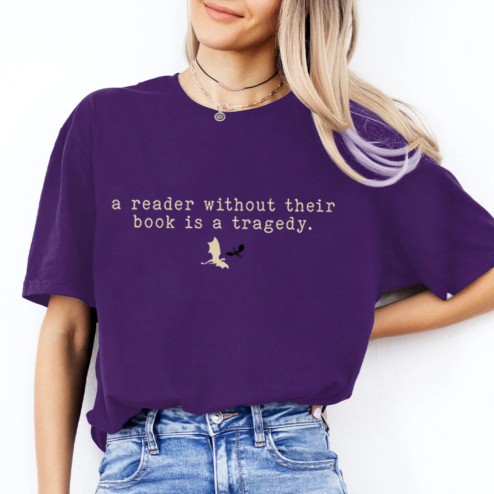 Tragedy T-Shirt Fourth Wing Book Lover Tee