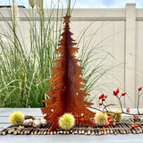 Rustic Vintage Christmas Tree Garden Stakes