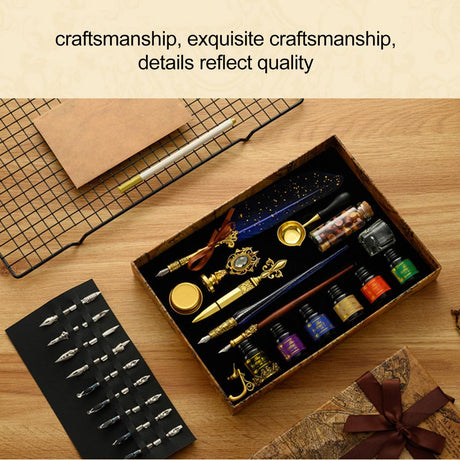 Lord Hifflebottom's Quill Pen Letter Writing Sets