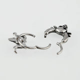 Surgical Steel Septum Ring Hoop Nose Rings Hinged Clicker Tragus Cartilage Ear Stud Piercing Jewellery