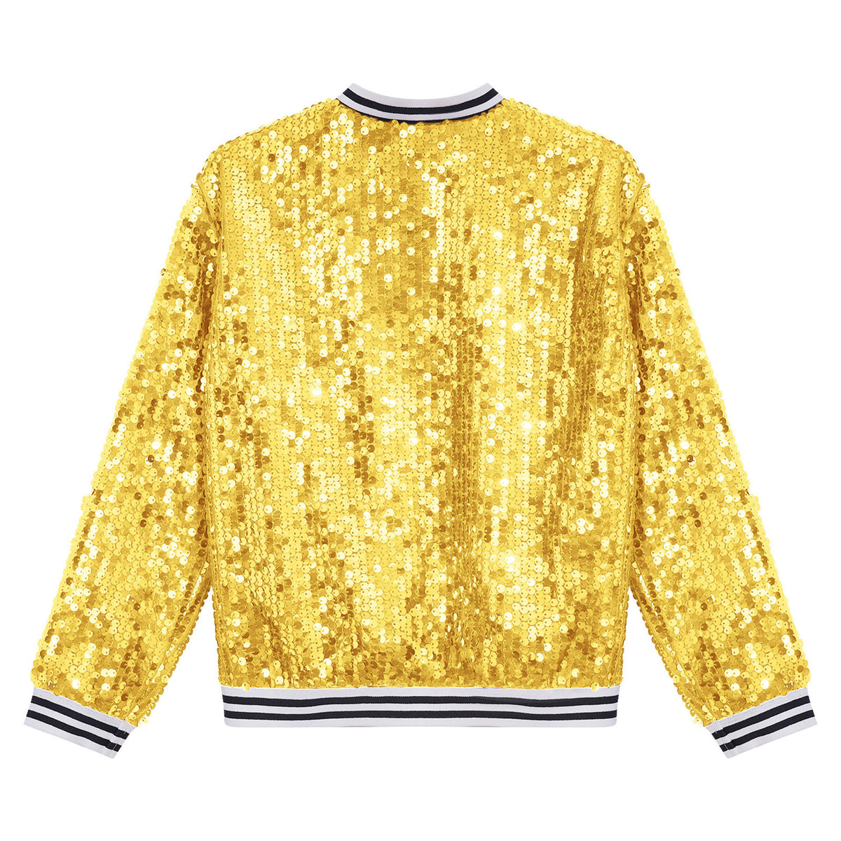 Kids Girls Sequinned Dance Bomber Jackets