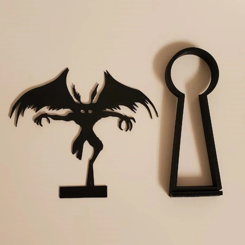 Krampusnacht Shadow Caster Candle Holder Shadow Projection Halloween Decoration