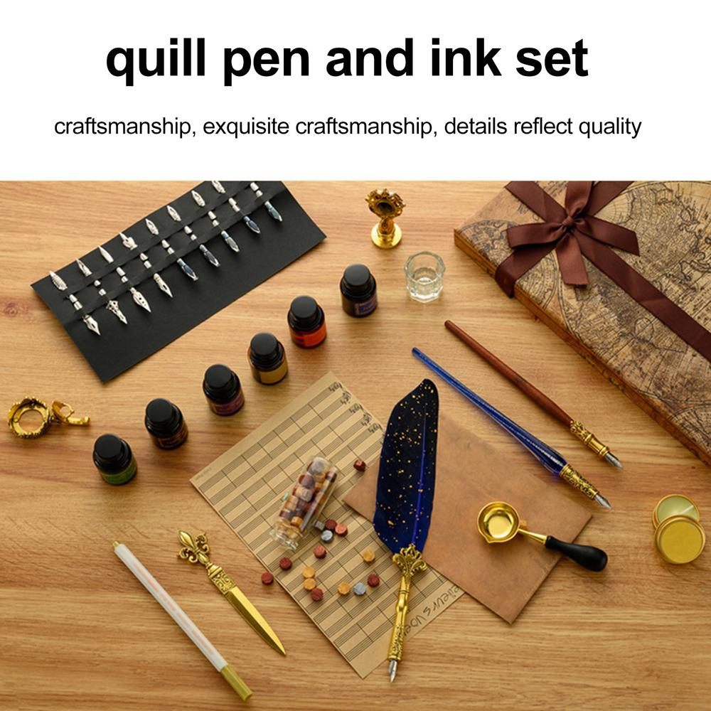 Lord Hifflebottom's Quill Pen Letter Writing Sets