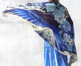 Wings Fantasy Shawl Scarf Festival Cloak Rave Accessories