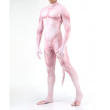 Animal Cosplay Carnival Costume Adults Bodysuit Unisex with Paws and Tail
