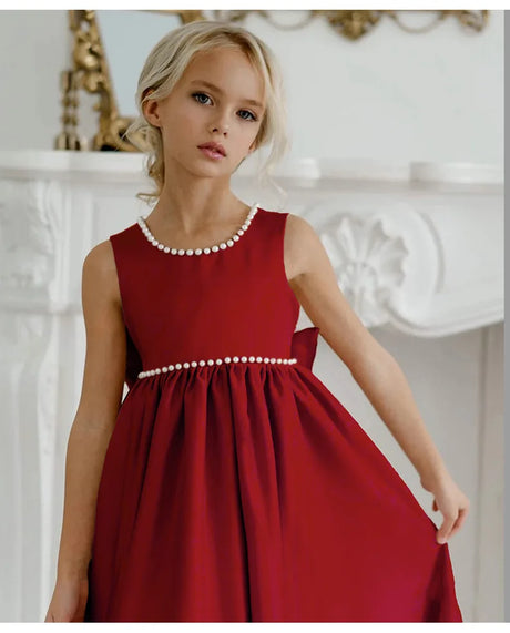 Girls' Evening Dress Children's Birthday Special Occassion Formal Dress Long Gown