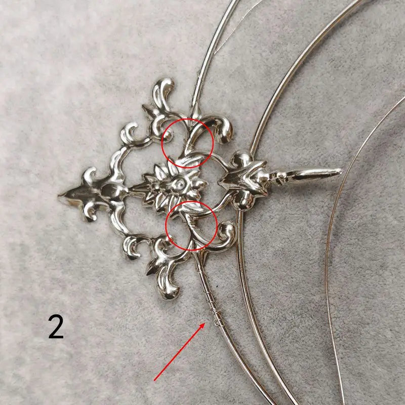 Build Your Own Halo Crown DIY Kits Virgin Mary's Baroque Halo Crowns Headpieces