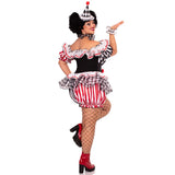 Clown Cosplay Costume Circus Performance Jumpsuit Halloween Party Carnival Jester Theater Stage Performance