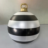60cm Outdoor Christmas Inflatable Baubles PVC Giant Xmas Balls Decorations Toy Ball