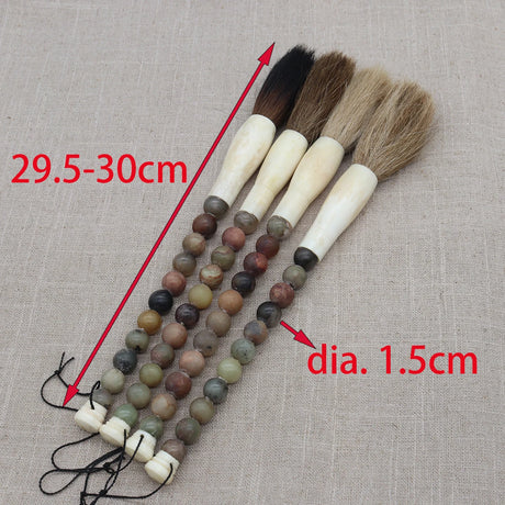 Bead Handle Calligraphy Artist Brush