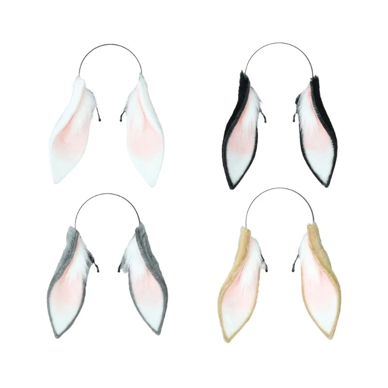 Flopsy Hare-Ear Headband Cosplay Rabbit Ears Furry Bunny Cosplay Accessories