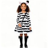 Cat Gabby Doll Striped Fancy Dress Halloween Cosplay Book Week Children's Costume