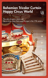 Tilt-A-Whirl Kit DIY Wooden Model Kit