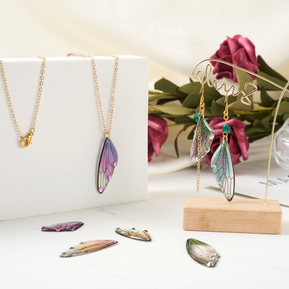 Make Your Own Fairy Wing Earrings DIY Earrings Jewellery Making Kit
