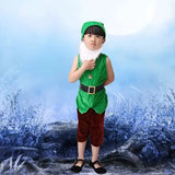 Children Snow White Seven Dwarfs Costume Children Christmas Halloween Book Week Costumes Kids Cosplay Performance Costume