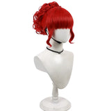 Lydia Red Wig Beetleguise Movie Cosplay Halloween Party Role Play Costume