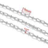 1meter PVD Gold Plated Stainless Steel Thick Large Heavy Chains Necklace Bracelet DIY Jewellery Making Finding