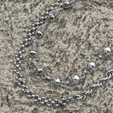 Skull Pocket Punk Wallet Chain Stainless Steel