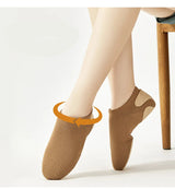 Dance Practice Shoes Latin Ballroom Jazz Tango Ballet Training Teaching Knitted Flat Shoes