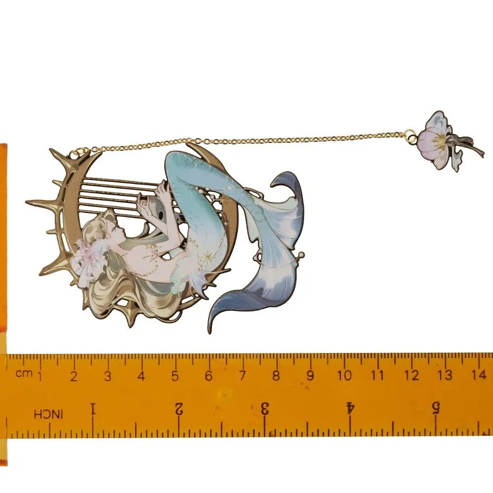 Mermaid Metal Bookmark for the Book Lover