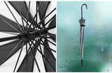Black and White Pagoda Umbrella Striped Parasol