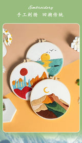Scenery Embroidery DIY Set for Beginners