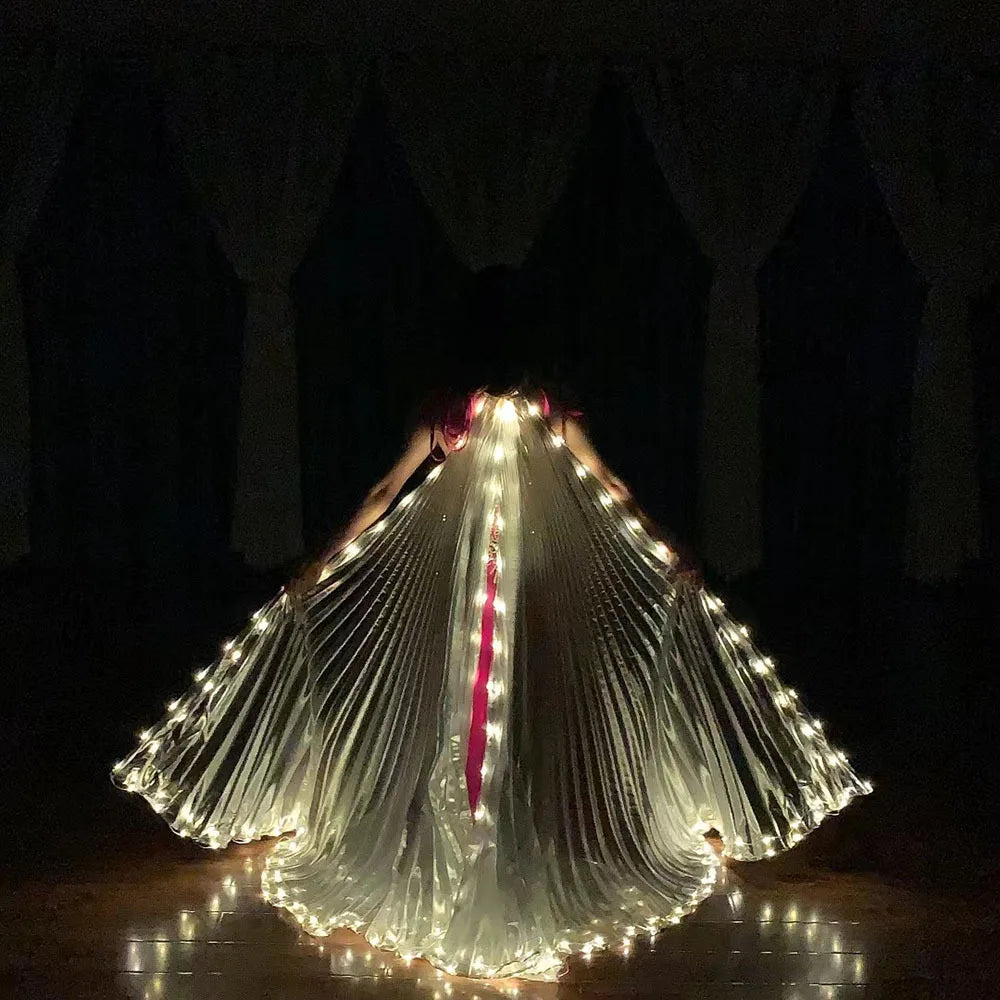 Led Luminous Belly Dancing Isis Wings