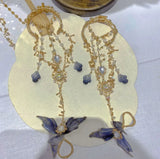 Mermaid Jewels Crown Necklace Bracelet Ear Cuffs