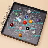 Natural Crystal Ball Constellation Healing Reiki Wicca Chakra Stones Sphere