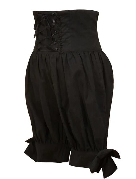 Gothic Black Steampunk Pumpkin Bloomers