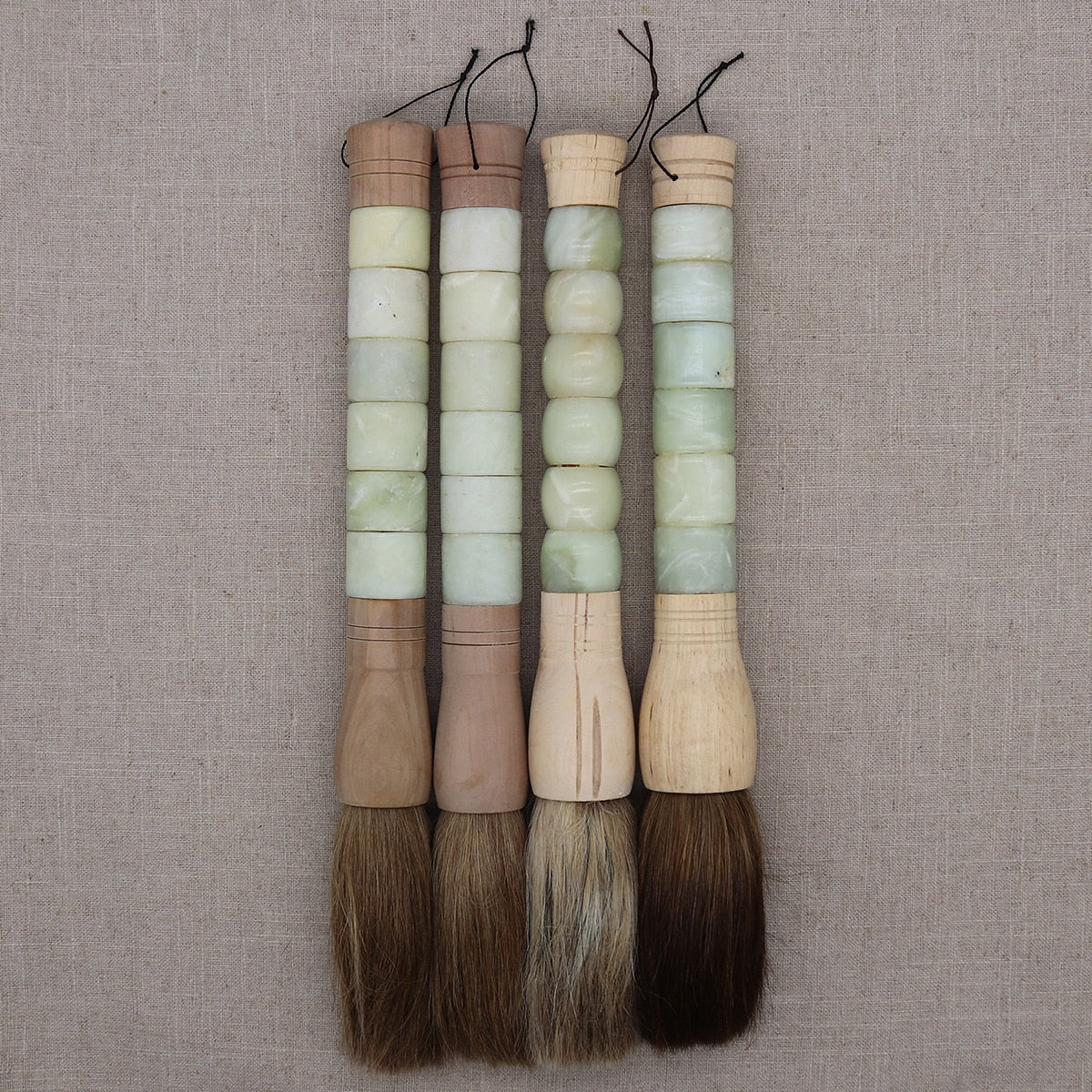 Decorative Stone Calligraphy Artist's Brush