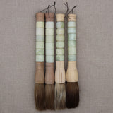 Decorative Stone Calligraphy Artist's Brush