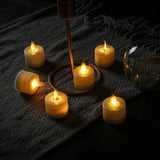 Flameless Moving Wick LED Candles With Remote Control