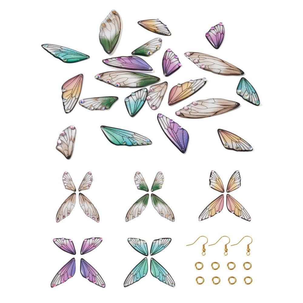 Make Your Own Fairy Wing Earrings DIY Earrings Jewellery Making Kit