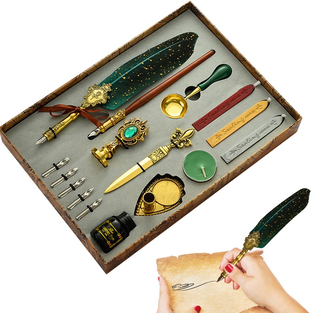 Lord Hifflebottom's Quill Pen Letter Writing Sets