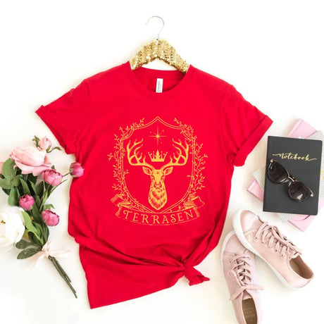 Terrasen T-Shirt Throne of Glass for the Book Lovers