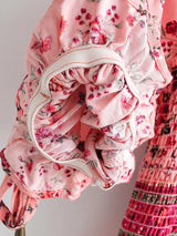 Anahita Bohemian Floral Shirred Dress