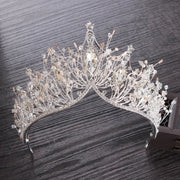 Bridal Jewellery Set - Crown, Earrings & Necklace.