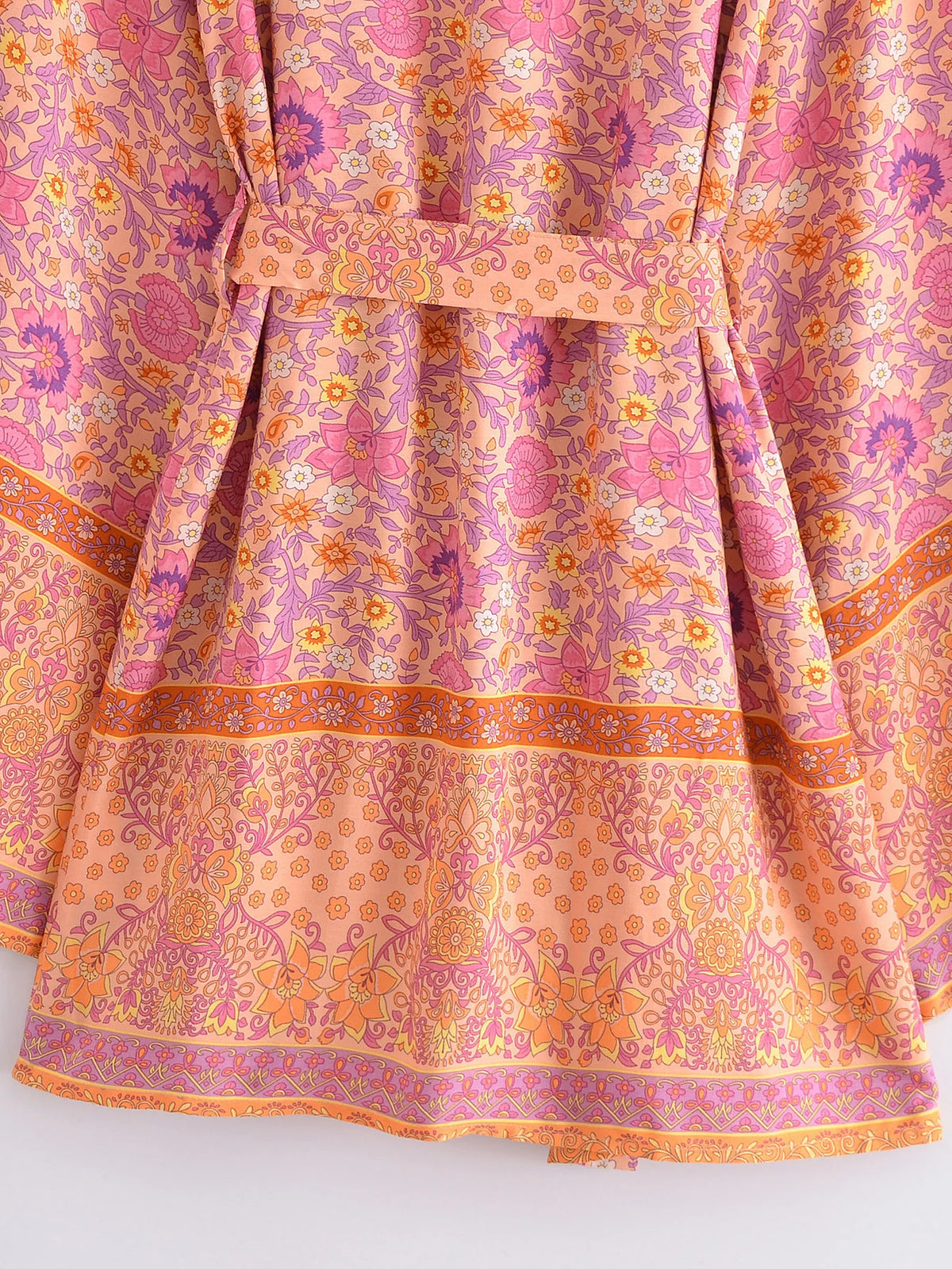 Boho Cover Ups Short Kimono