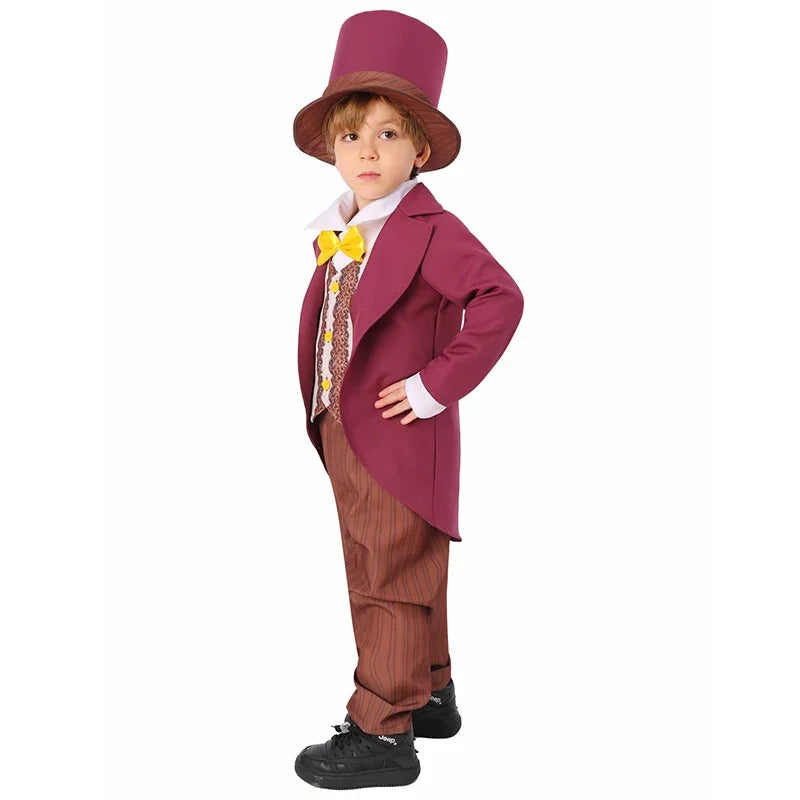 Willy Wonka Charlie and the Chocolate Factory Oompa Loompa Cosplay Book Week Halloween Costumes