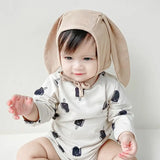 Cotton Baby Bunny Bonnets Long Ears Infant Hat