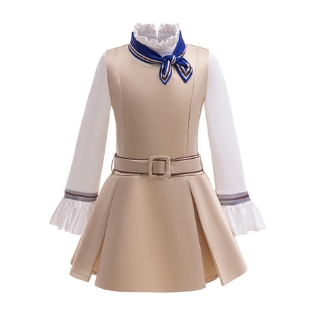 M3GAN Gemma Dress Girls Halloween Cosplay Horror Movies Children's Thriller Costumes
