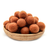 FIFTY 2cm Wool Felt Balls 100% Wool DIY Handmade Craft Supplies