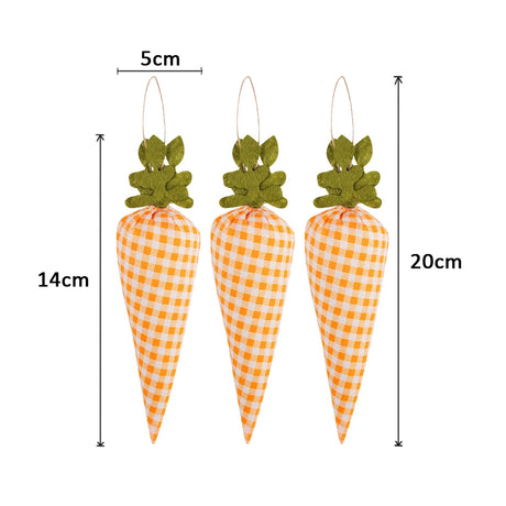 Carrot Easter Decorations, Ornaments, Craft Items