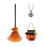Orange Witch Halloween Cosplay Tiered Cake Dress