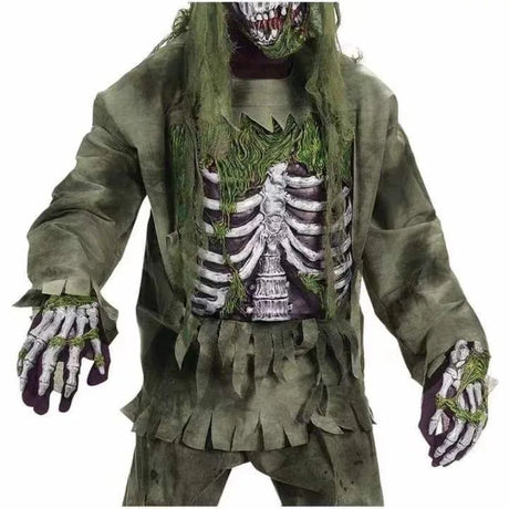 Zombie Costume for Kids Adult Living Dead Zombie Costume Monsters Costume for Halloween Spooktacular
